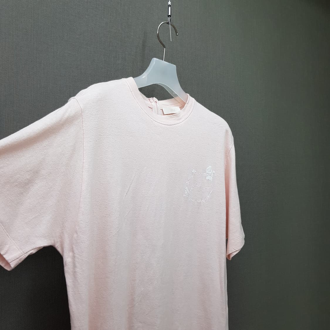 르베이지 2024 린넨 코튼 반팔 티셔츠 S사이즈 상품이미지3