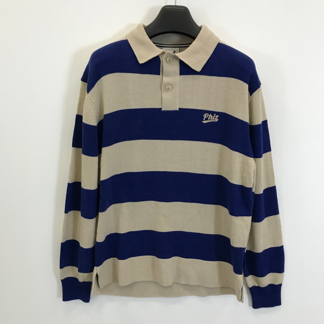 헤지스 피즈 PHIZ 카라넥니트 [M사이즈] 상품이미지1