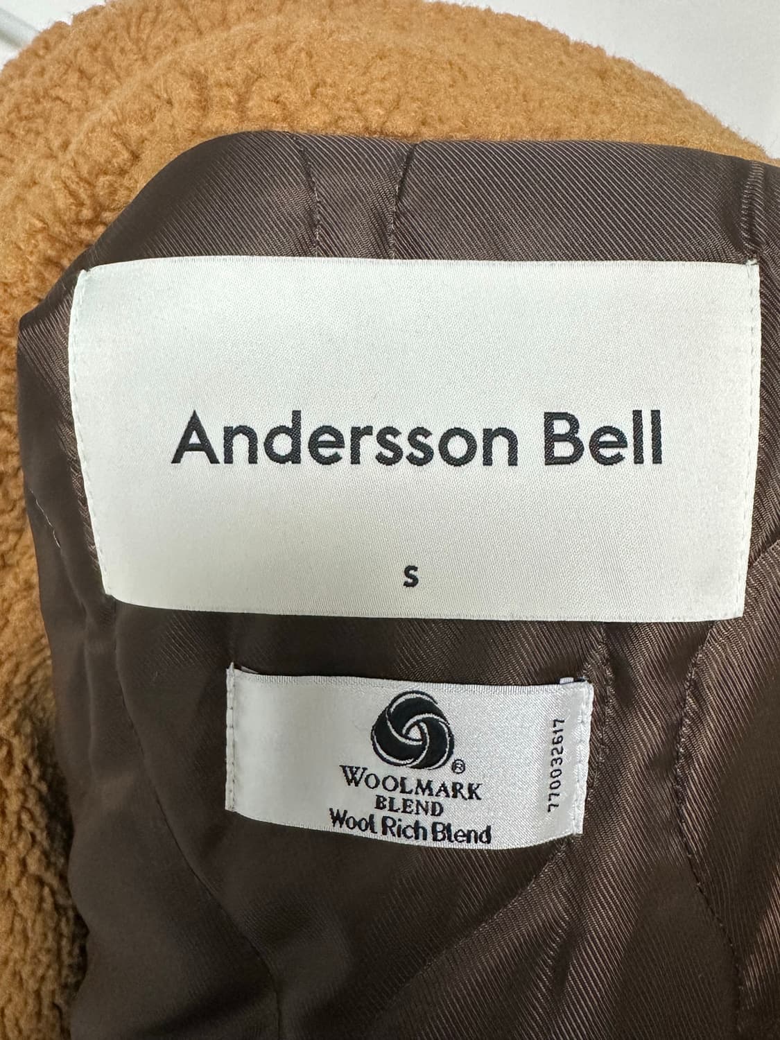 Andersson Bell 테디 베어 초어 자켓 상품이미지5