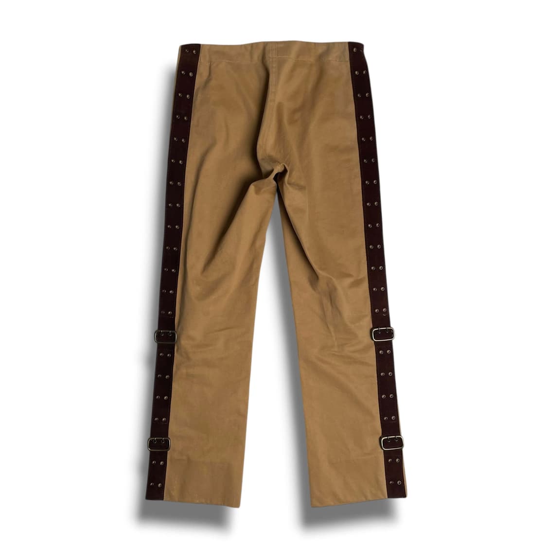 No.l.ita 사이드 스웨이드 라인 로우라이즈 팬츠 (italy)   상품이미지5