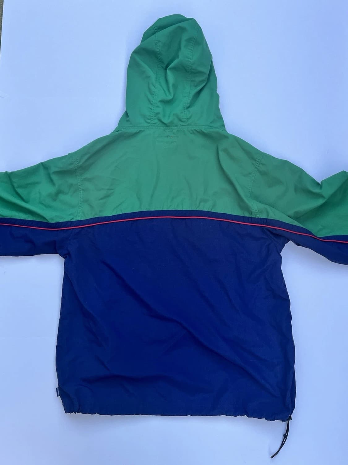 18SS 슈프림 스플릿 아노락 그린/네이비 상품이미지5