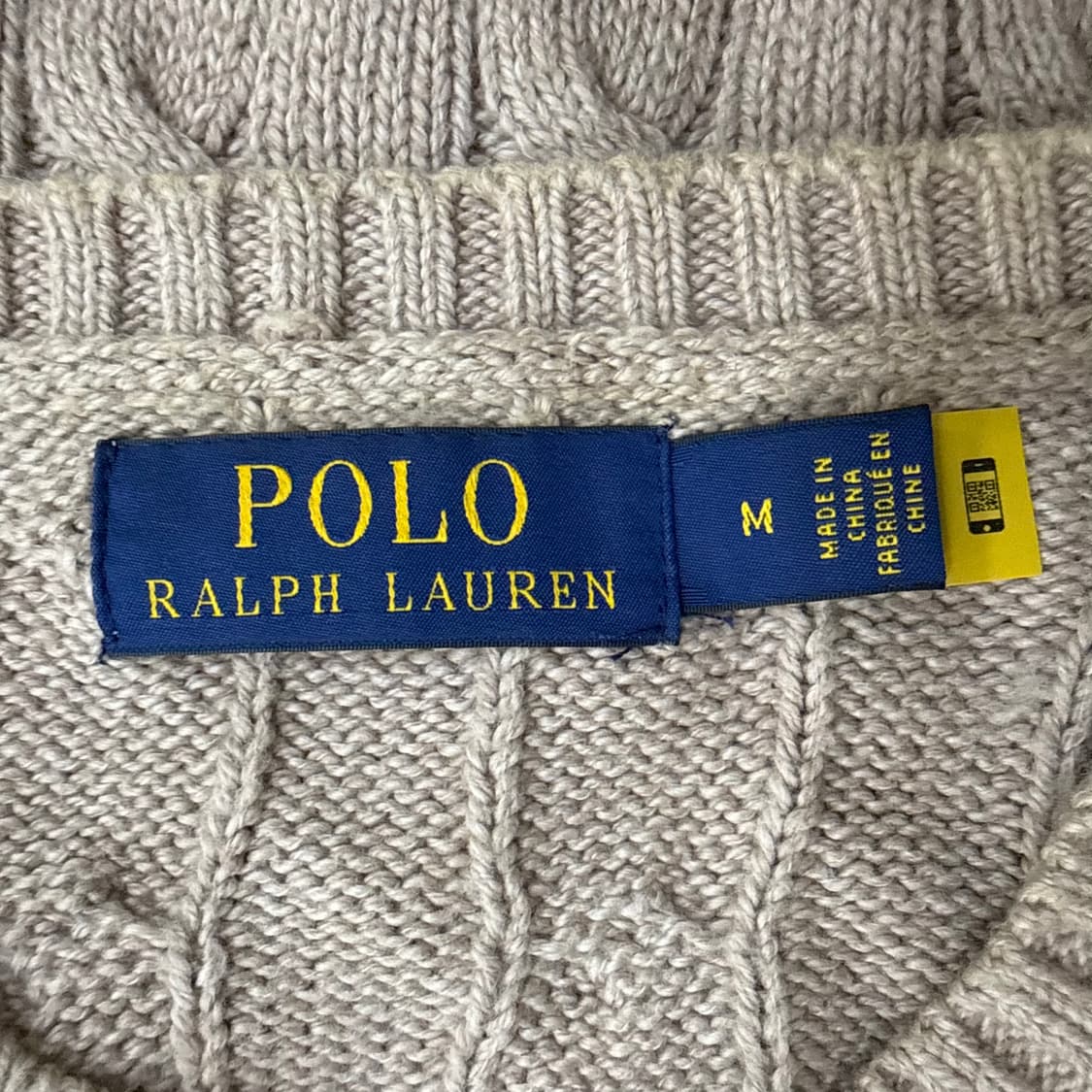 M 폴로랄프로렌 케이블 니트 0311T 상품이미지3