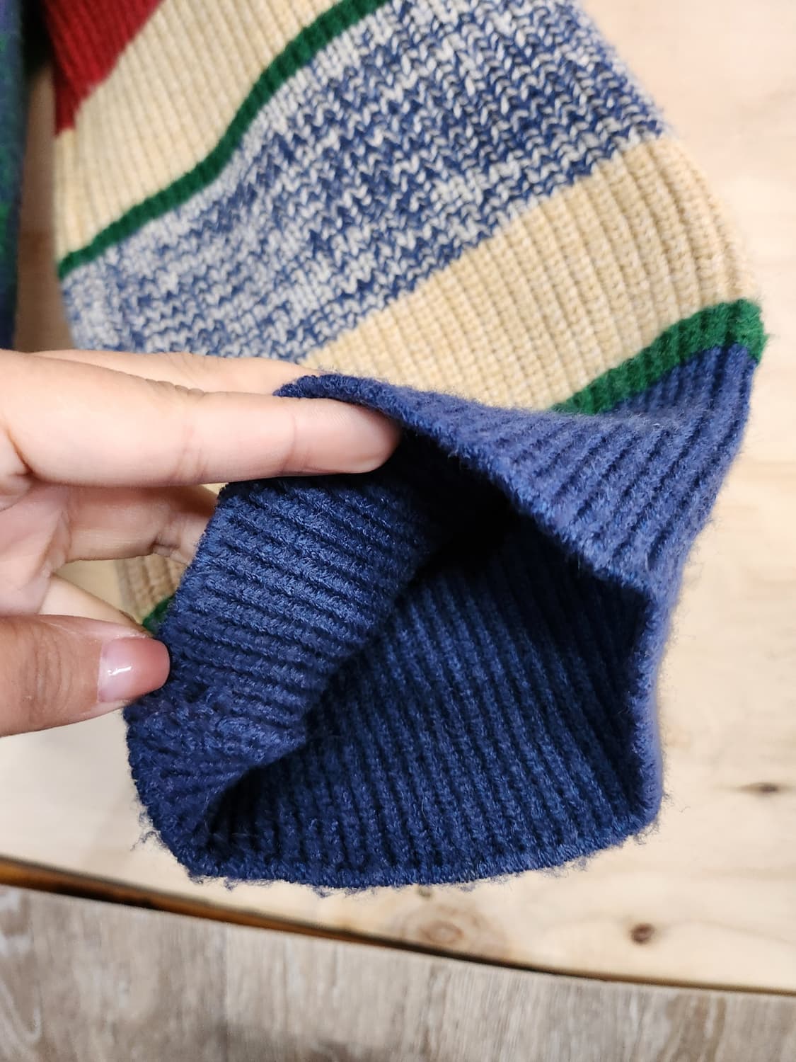 355) 이프네 체크 가디건 상품이미지4