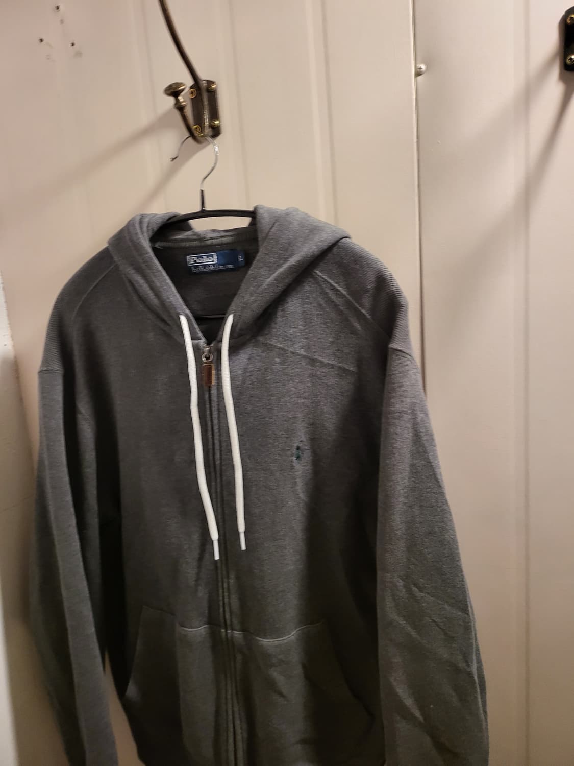 [L]폴로 랄프로렌 그레이 후드집업 상품이미지2
