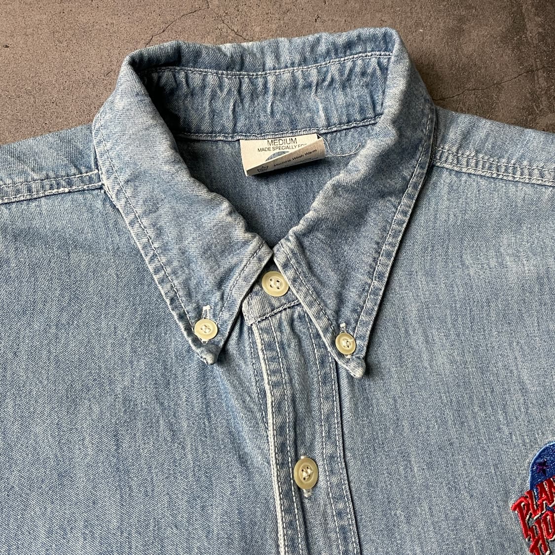 PLANET HOLLYWOOD 90s 플래닛할리우드 데님셔츠 A00689 상품이미지2