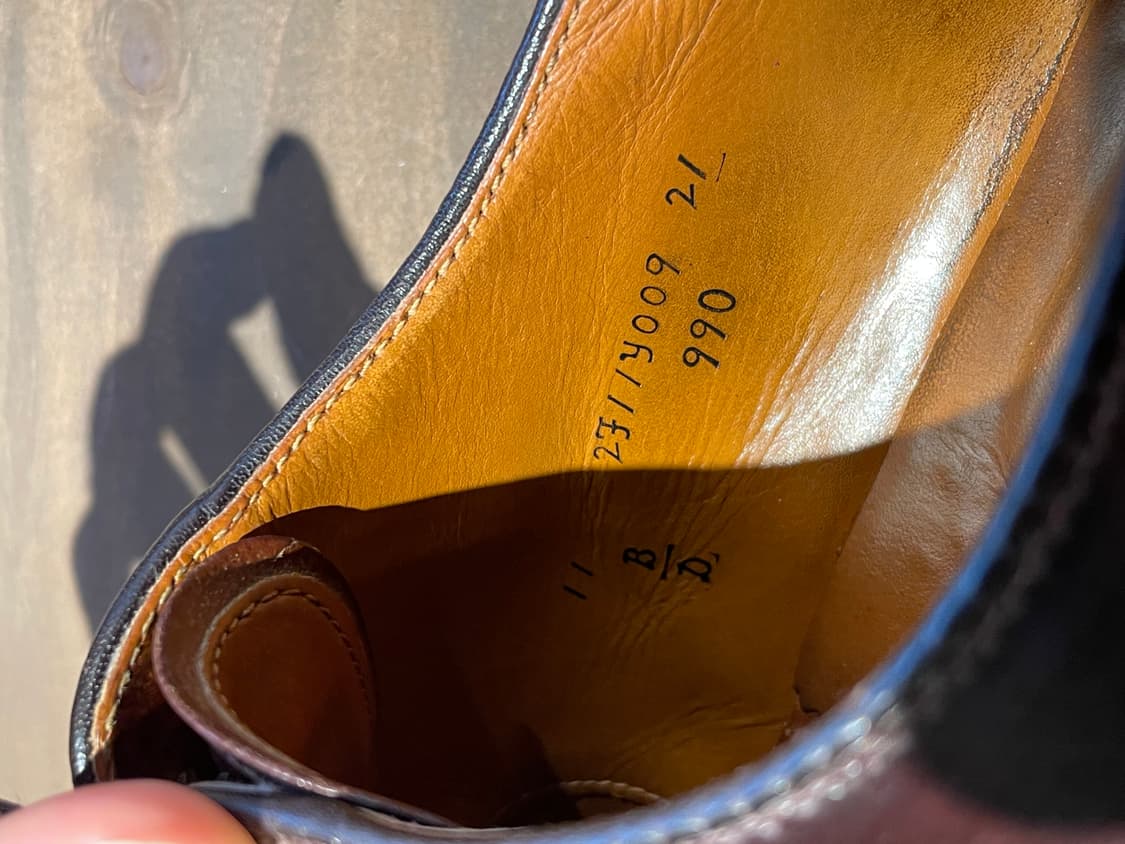 Alden 알든 990 코도반 판매 rrl 레드윙 상품이미지7