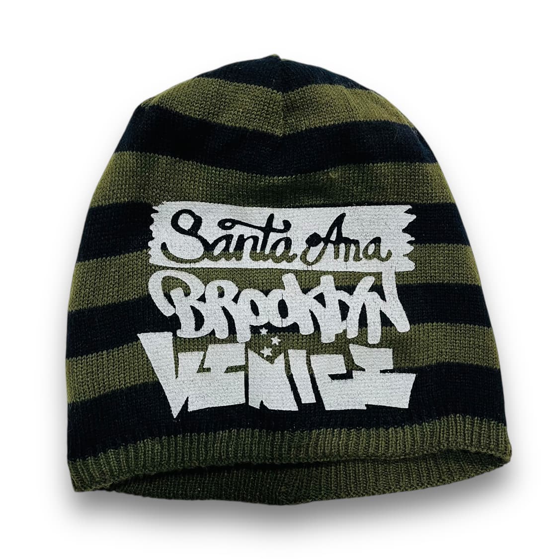 Tokyo y2k 리버시블 그런지 카키 비니 상품이미지2