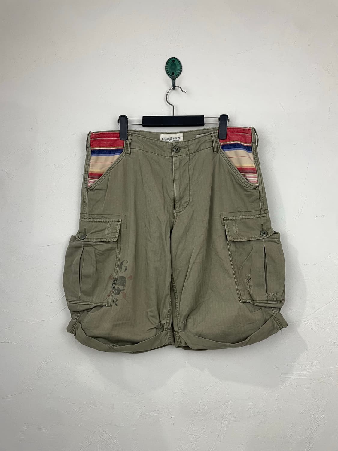 랄프로렌 데님 앤 서플라이 네이티브 카고 쇼츠 상품이미지1