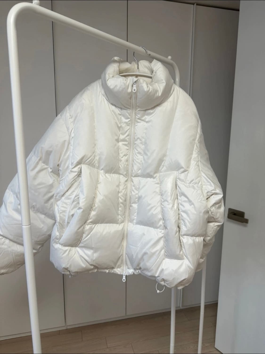 네이머클로딩 DOME PARKA CREAM XL 다운 패딩 상품이미지2