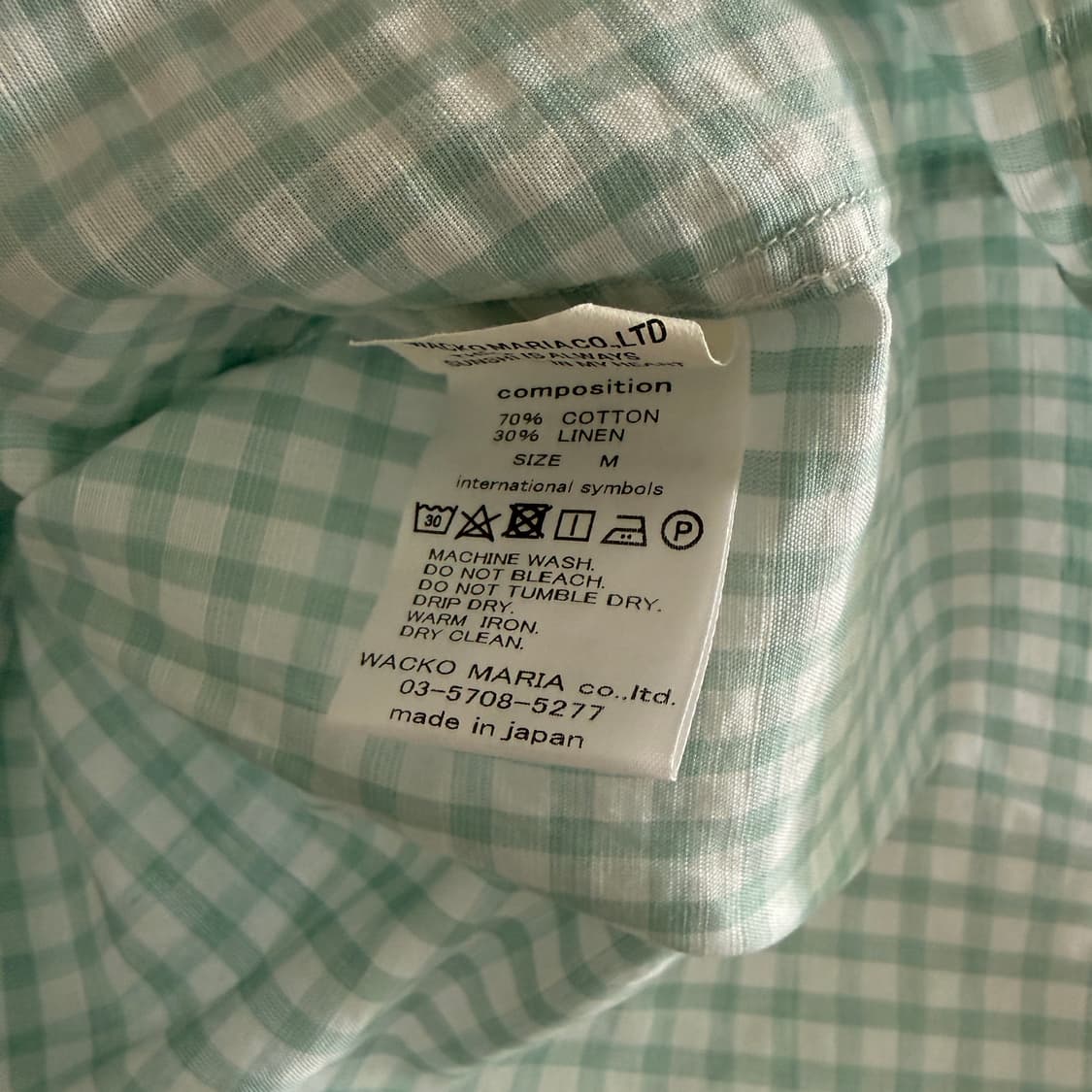 와코마리아 레귤러카라 셔츠 상품이미지4