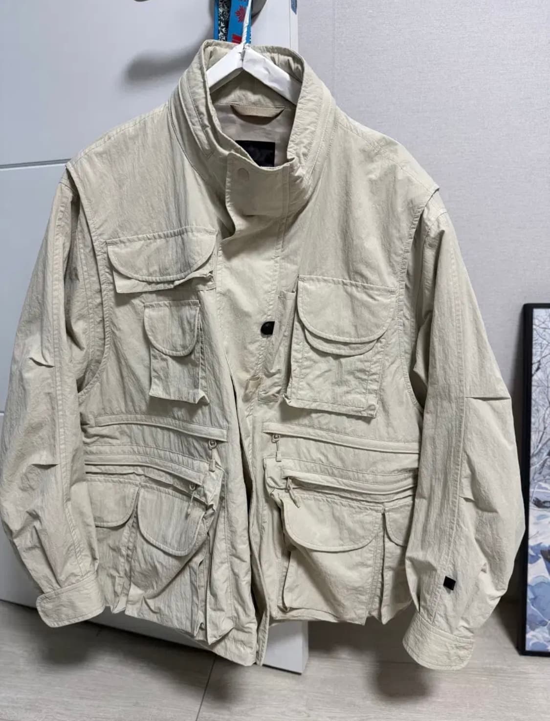 다이와피어39 퍼펙트 피싱자켓 아이보리 M 판매 상품이미지1