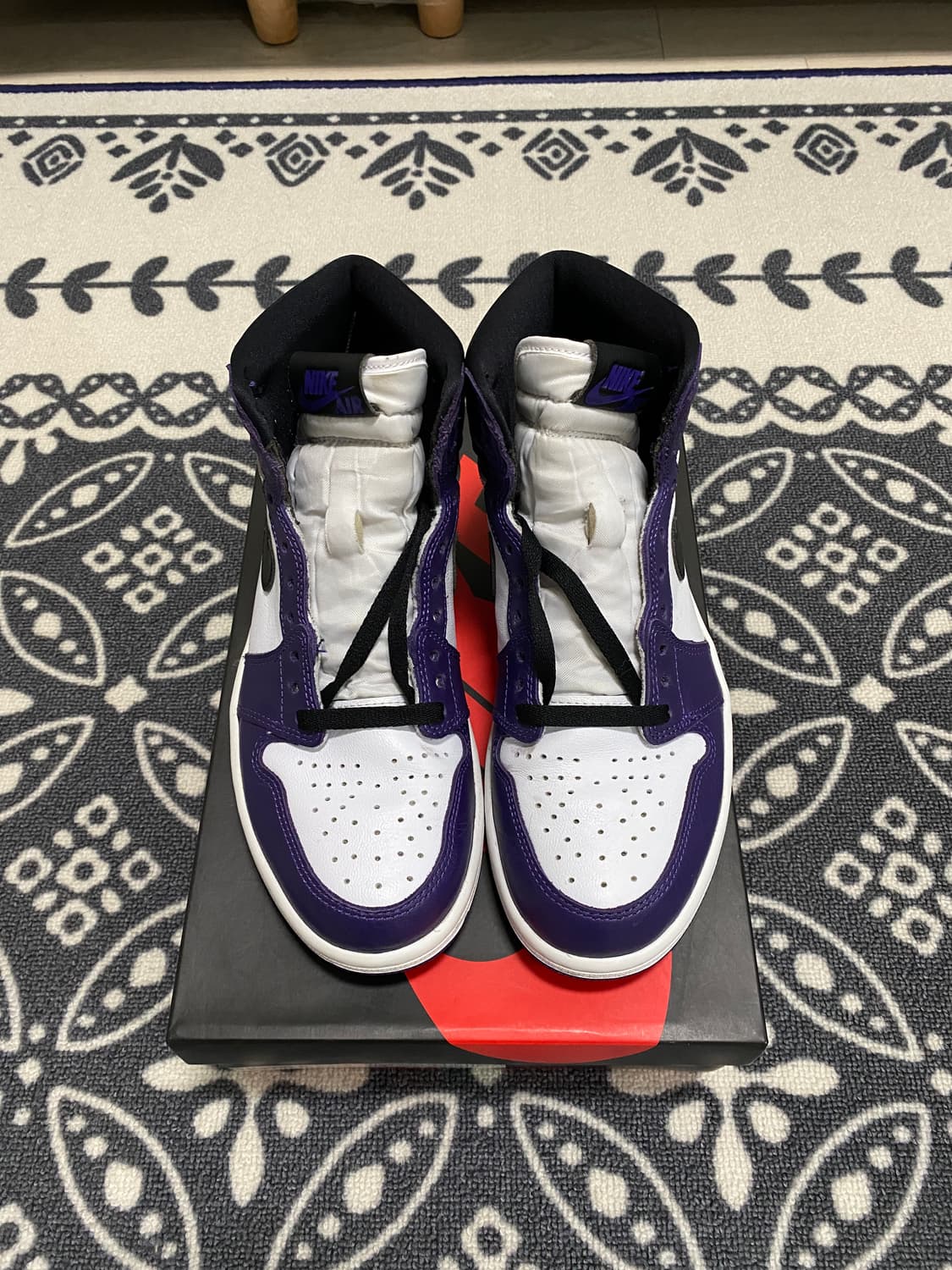 (255)조던1하이 코트퍼플 상품이미지1