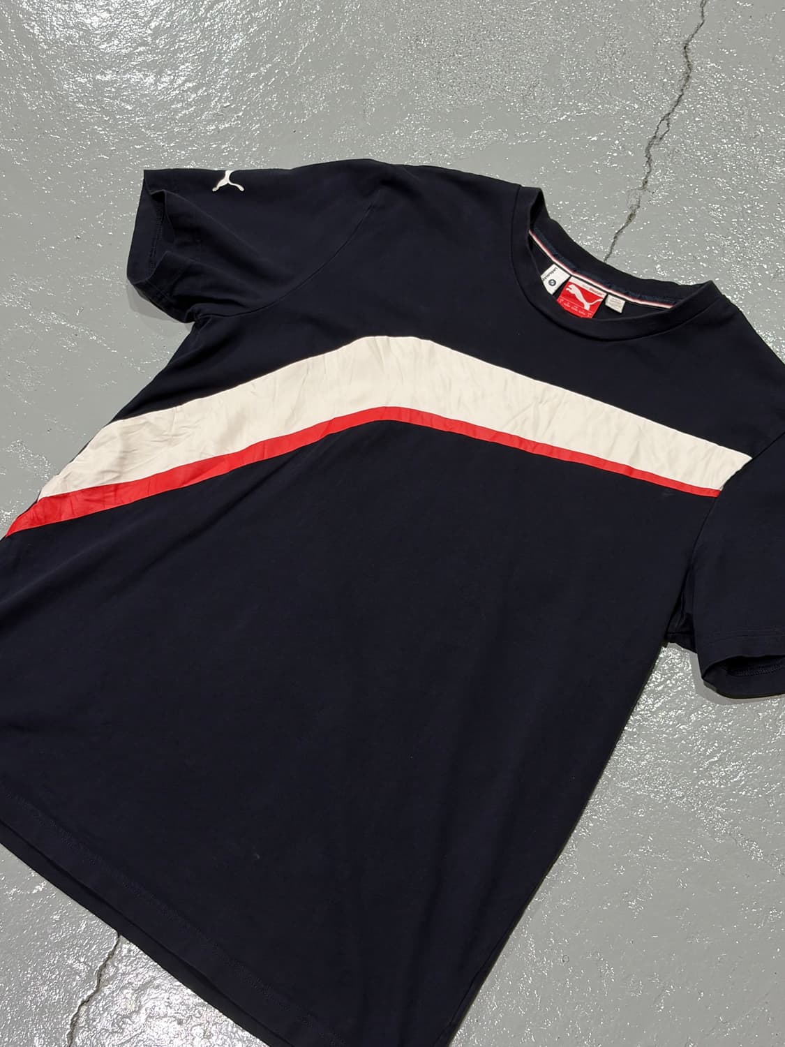 푸마(Puma) X BMW Motorsport 빈티지 네이비 반팔 티셔츠 상품이미지2