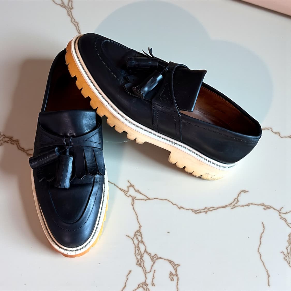 41/ 버버리 프로섬 11FW 아카이브 레더 테슬로퍼 상품이미지4