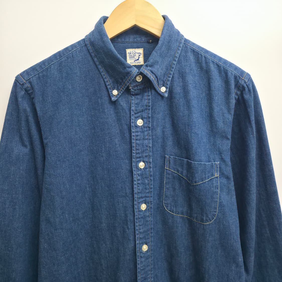 [2,M] 오어슬로우 데님 셔츠 상품이미지2