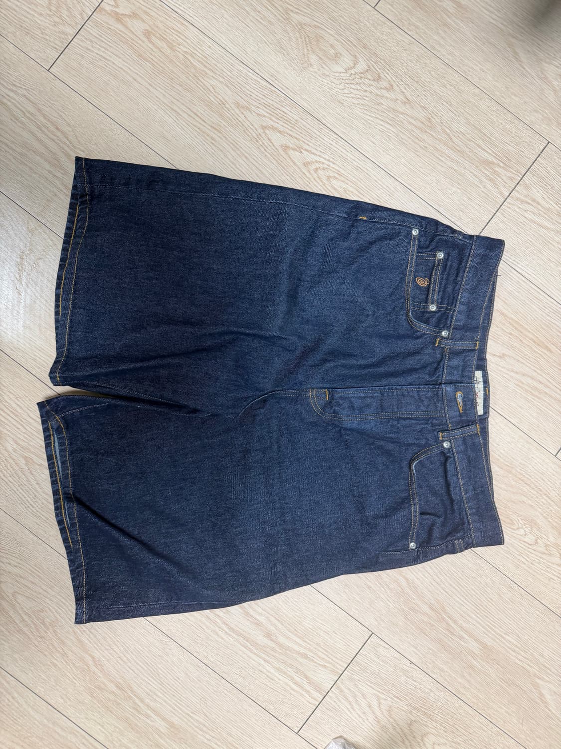 스투시 빅올 쇼츠 린스드 인디고 상품이미지1