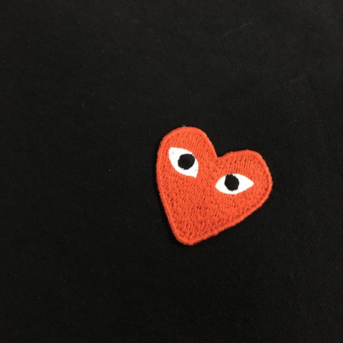 투티/A9 comme des garcons play 반팔 티 하트 패치 상품이미지6