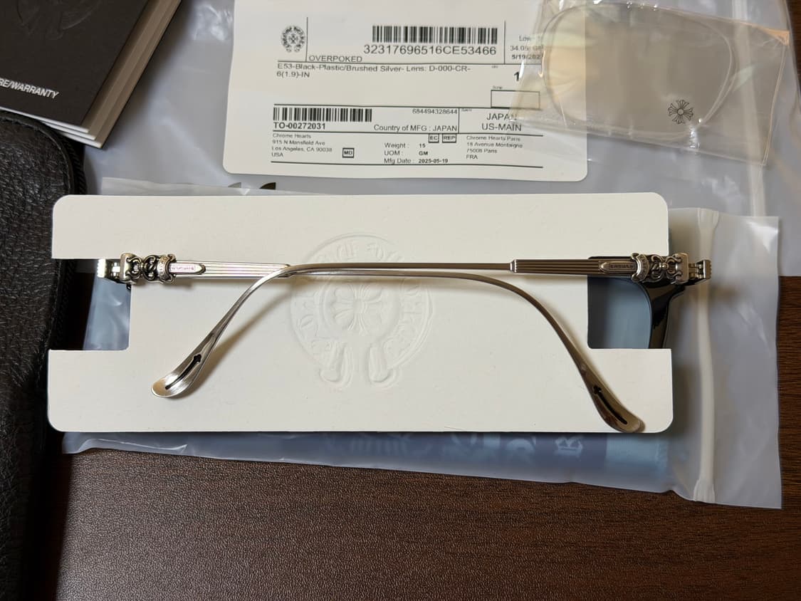 크롬하츠 오버포크 BK-P/BS 블랙실버 상품이미지3