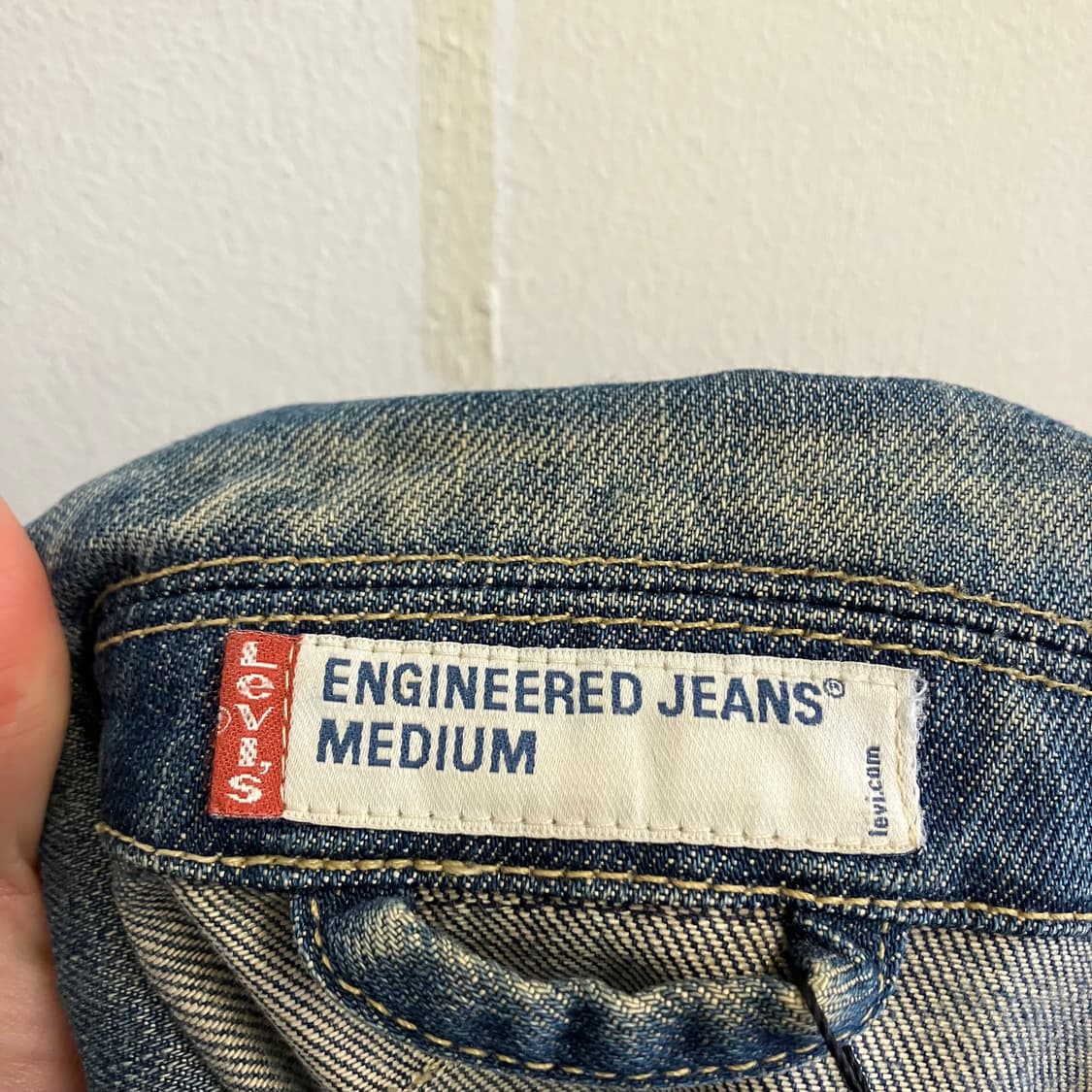 N82 리바이스 엔지니어드진 데님 청자켓 상품이미지3