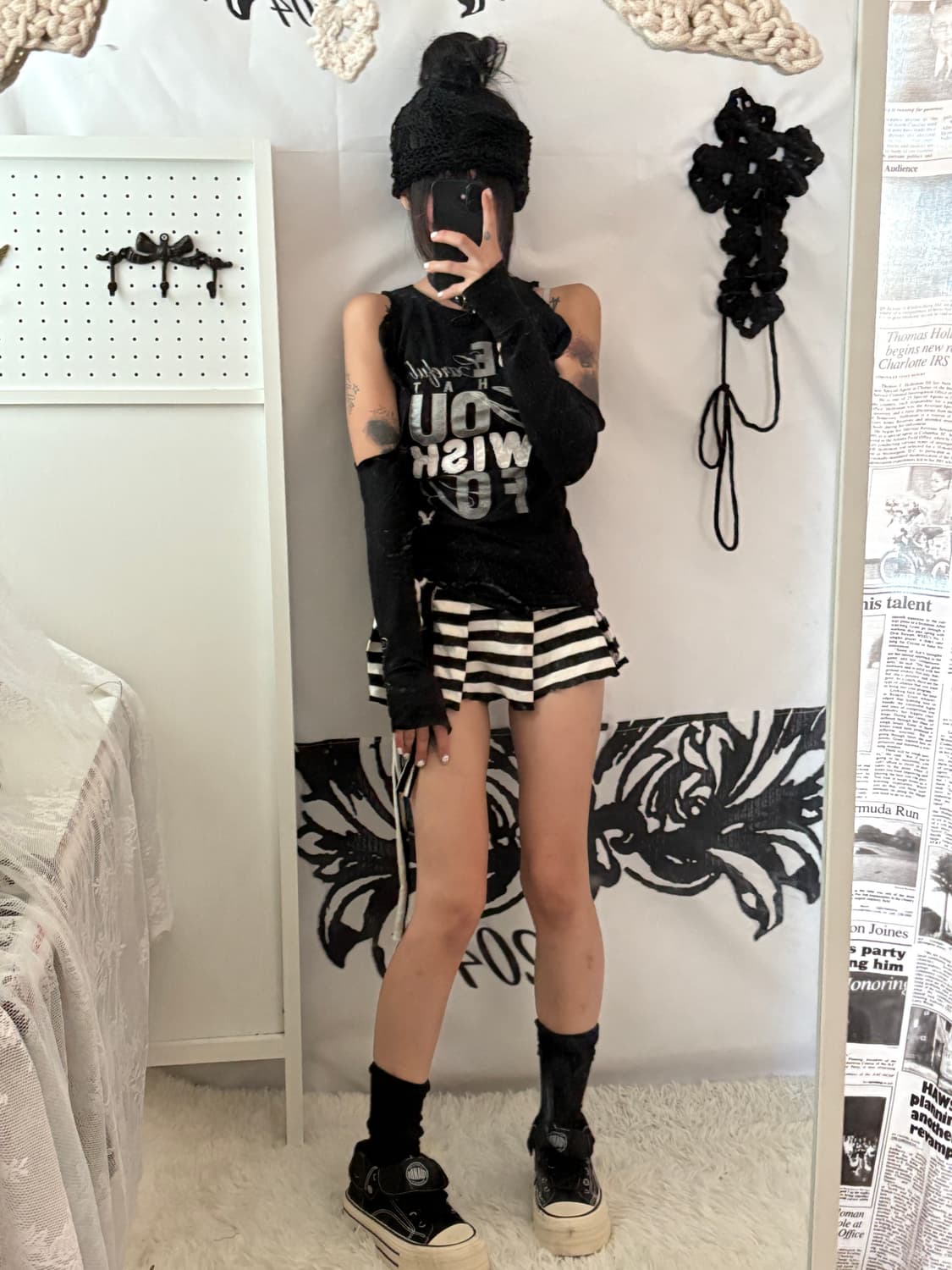American Eagle Cutoff Long Sleeve 상품이미지3