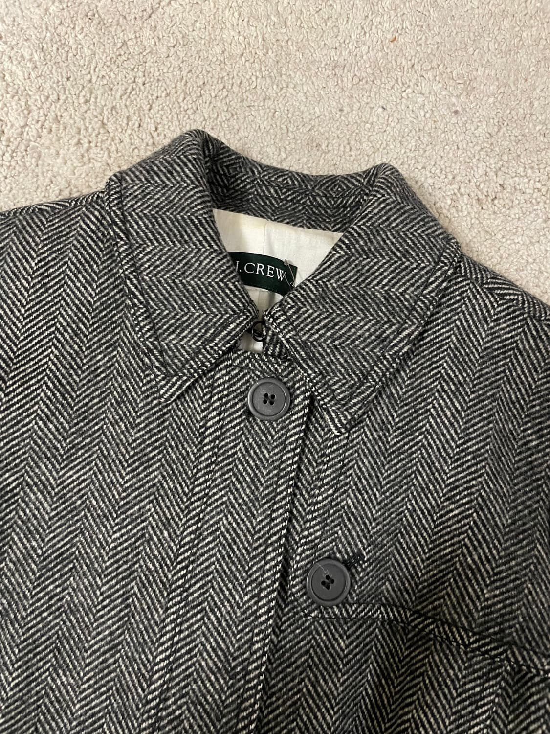 vintage j.crew herringbone wool jacket 상품이미지2