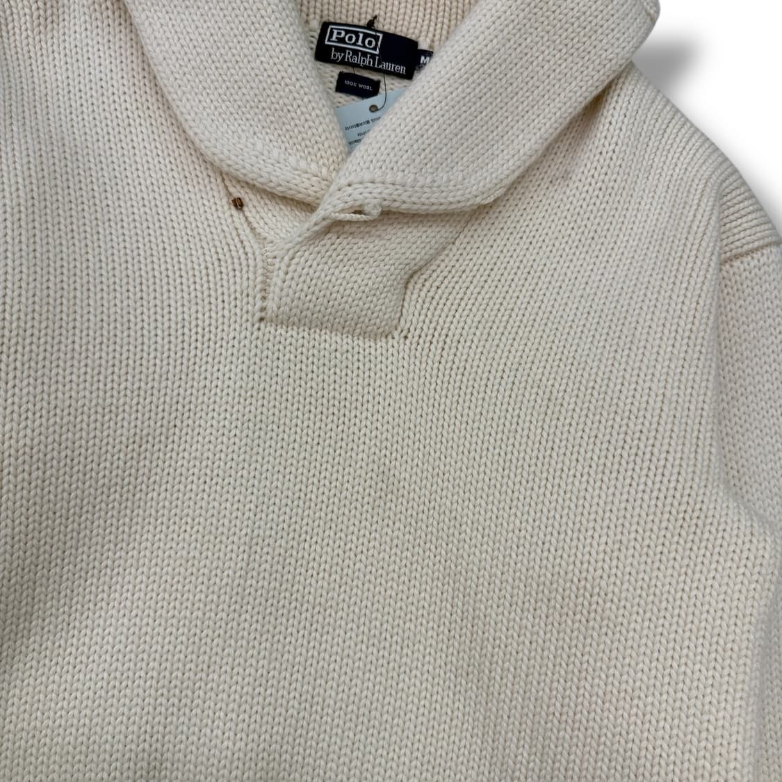 폴로 랄프로렌 숄카라 헤비니트 r1966 상품이미지5