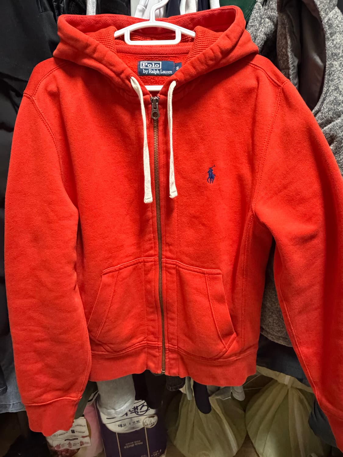 폴로 빈티지 후드집업 상품이미지1