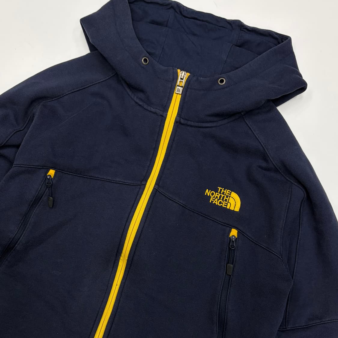 Thenorthface 노스페이스 옐로우 포인트 후드집업 상품이미지2