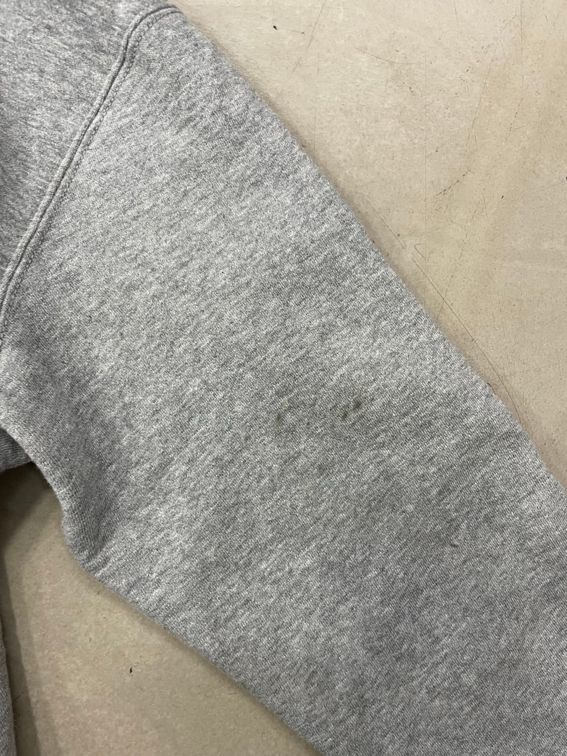 아비렉스 아치 로고 그레이 후드 집업M 상품이미지4