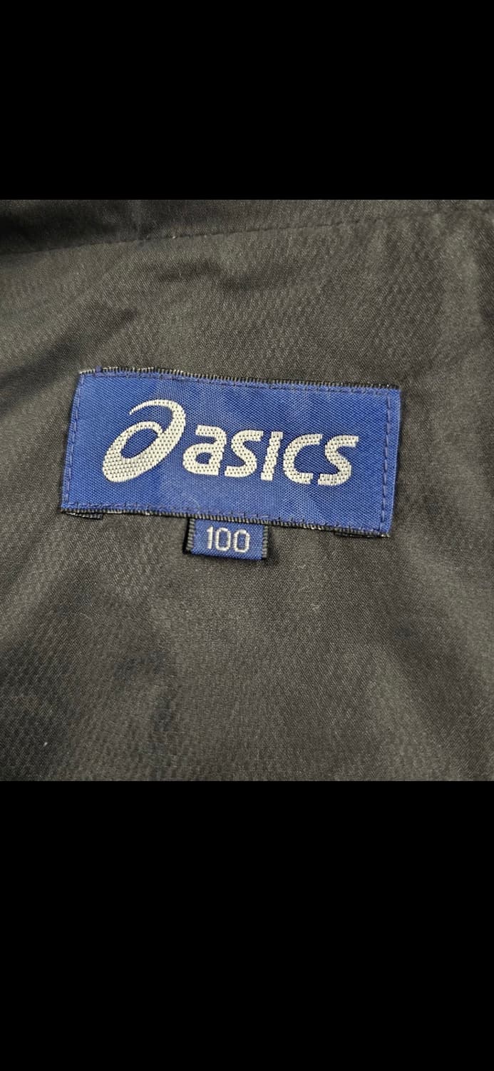 [100] 정품 아식스 올드스쿨 바람막이 블랙 상품이미지3