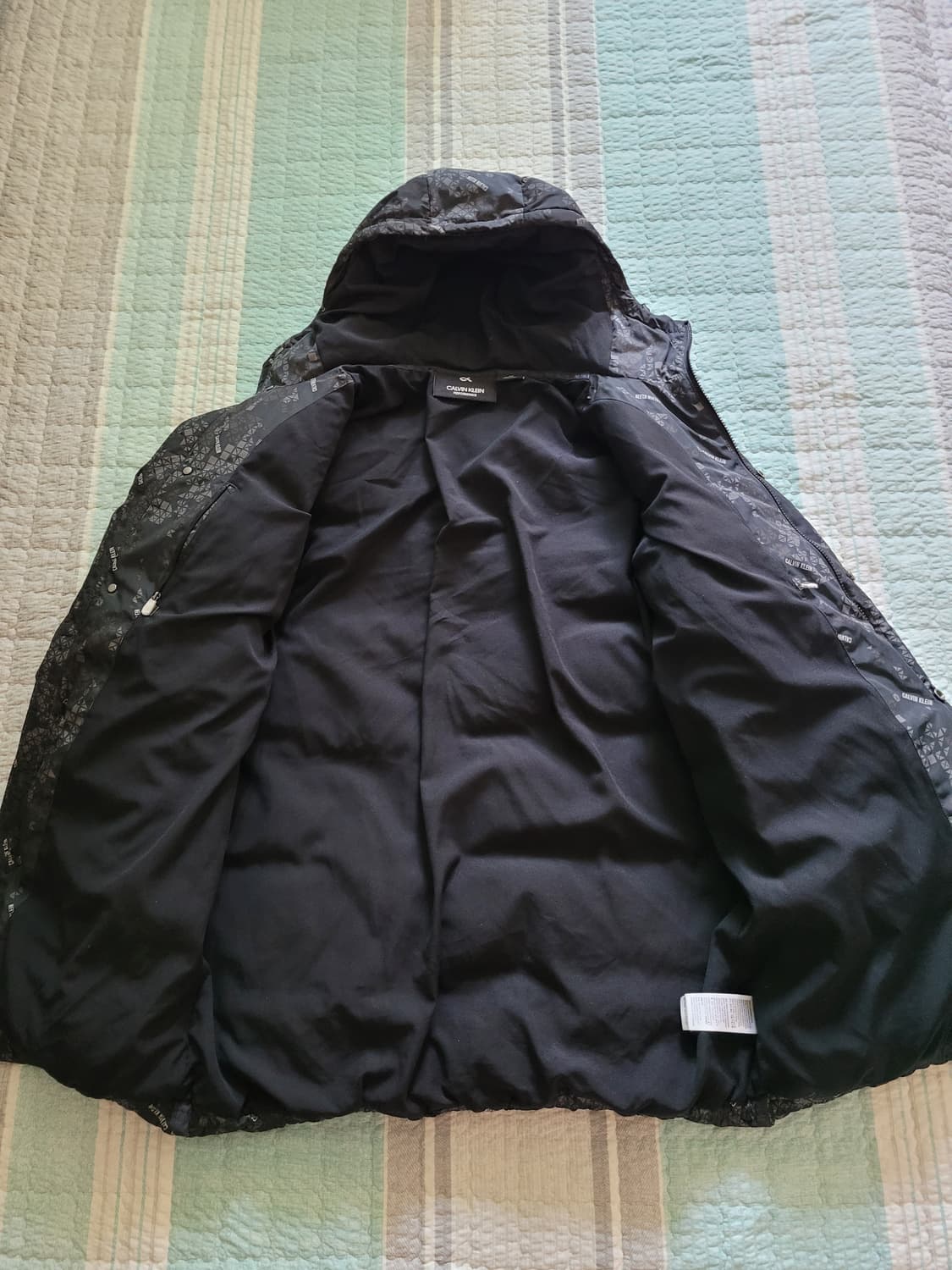 캘빈클라인 퍼포먼스 CKP 덕다운 패딩코트 M 105사이즈 상품이미지5