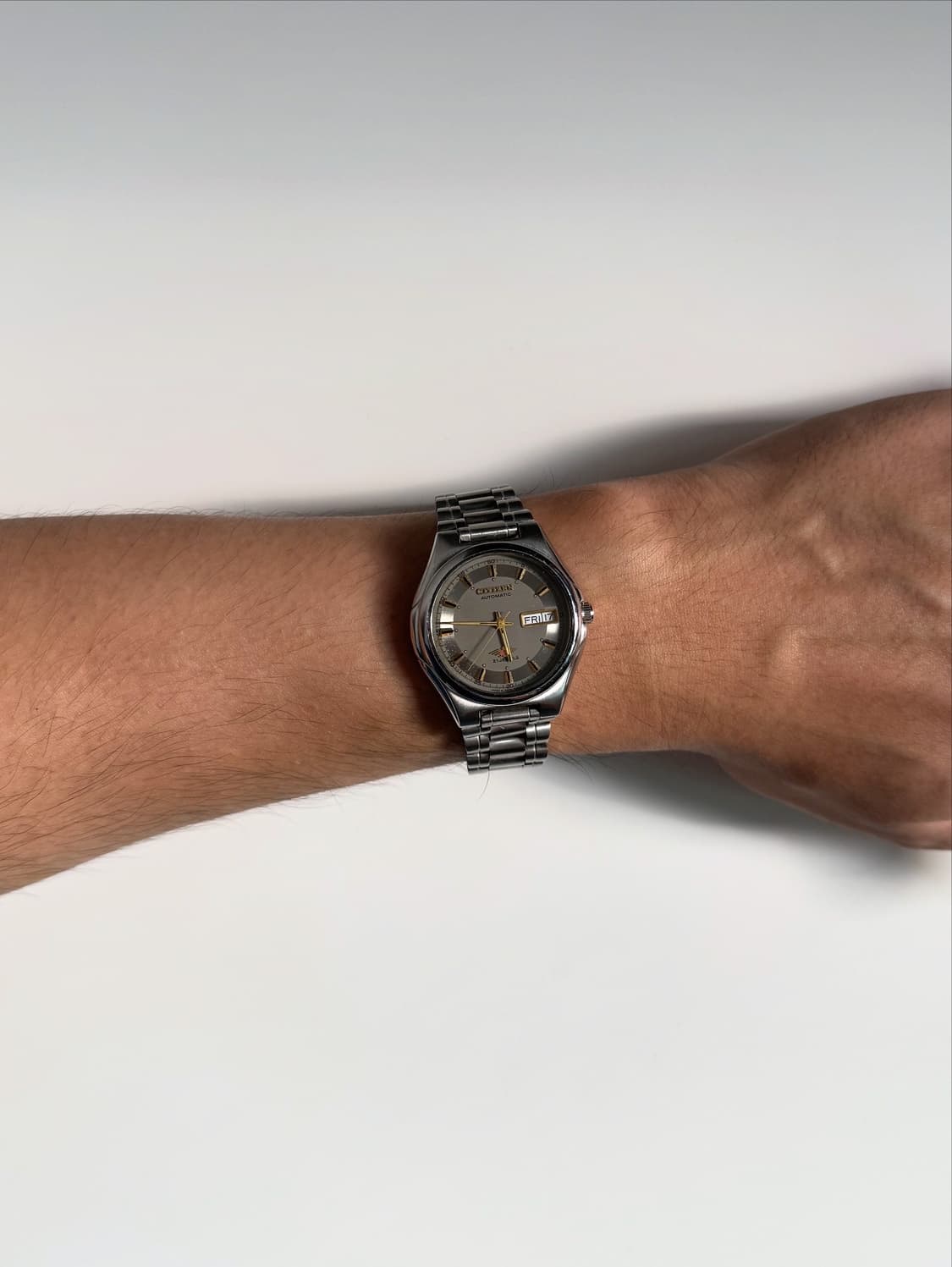 80s Citizen Automatic Metal Watch 상품이미지6