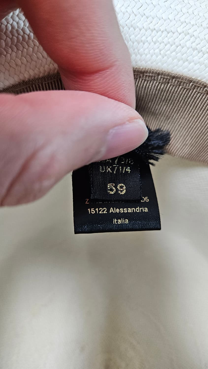 볼사리노 Borsalino 엑스트라 파인 파나마햇 59 Large 상품이미지8