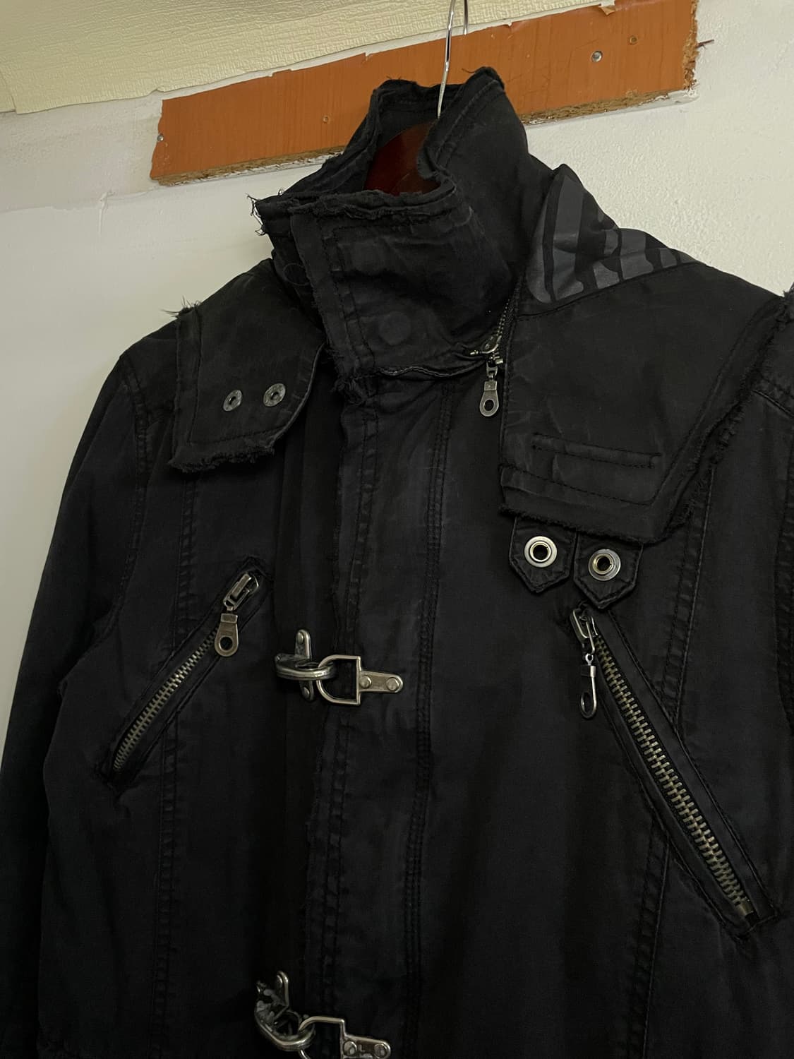 빈티지 워싱 모즈코트 상품이미지3