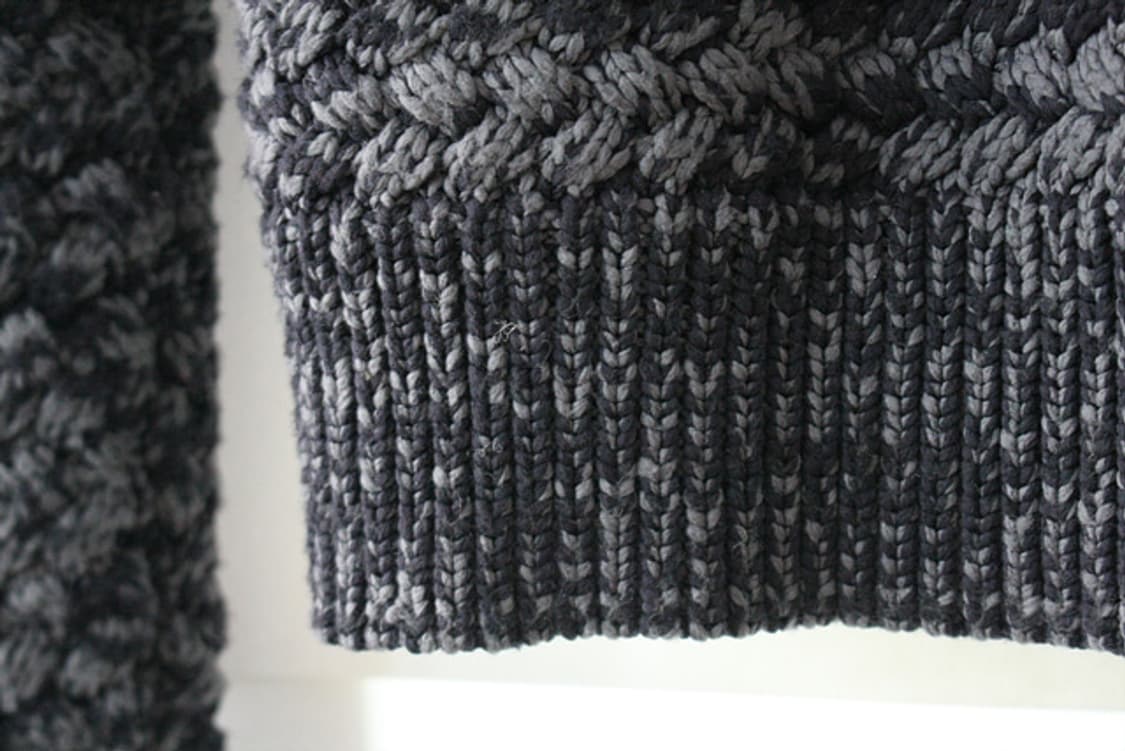 The kooples 더 쿠플스 그레이 믹스 니트 스웨터 상품이미지6