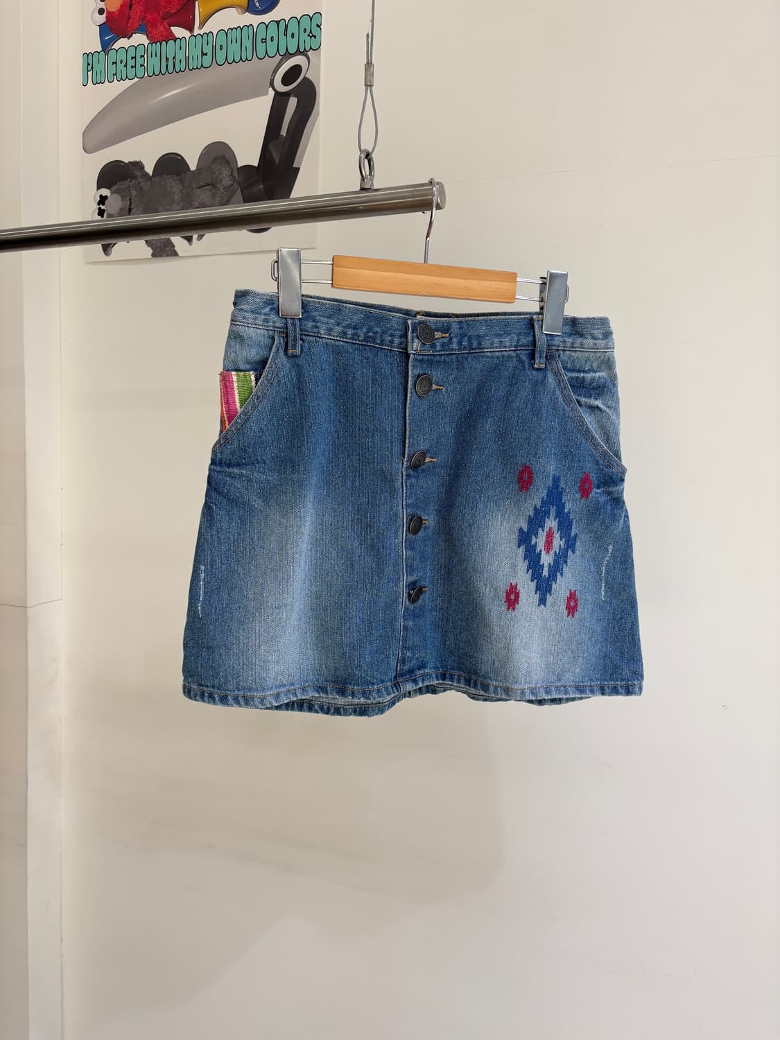 TITICACA 데님스커트 상품이미지1