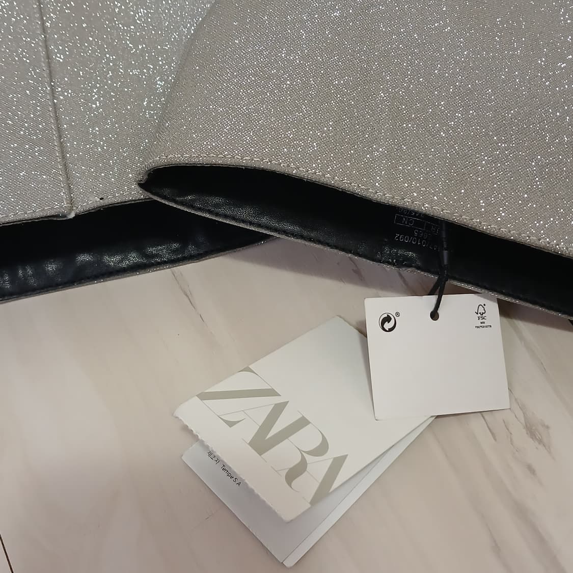 자라 글리터실버 부츠 새상품 상품이미지7