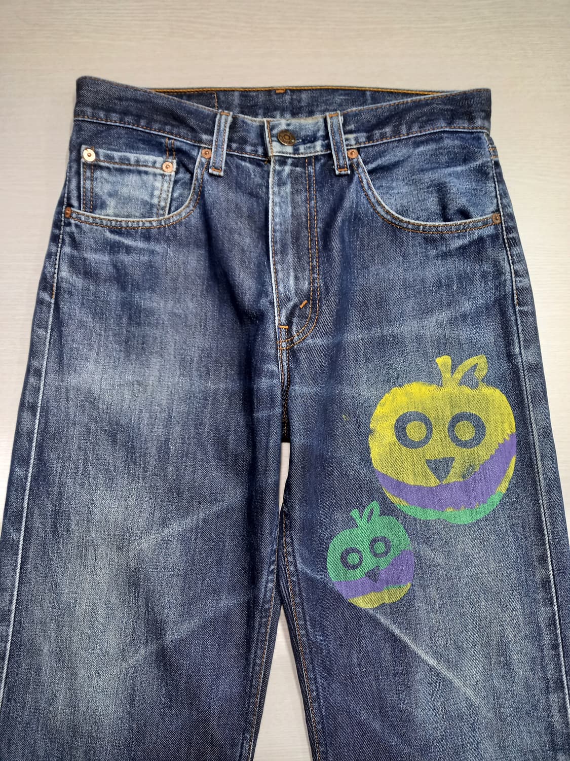 30 01's 리바이스512 할로윈판 세미와이드진 30-158 상품이미지3