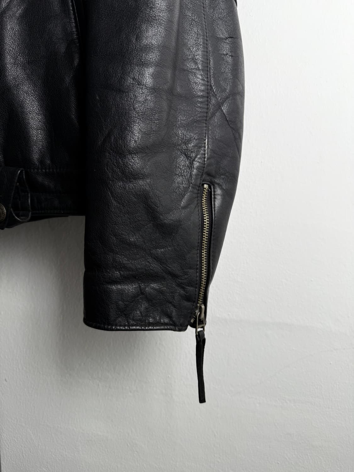 CHEVIGNON Cowhide Rider Jacket  상품이미지5