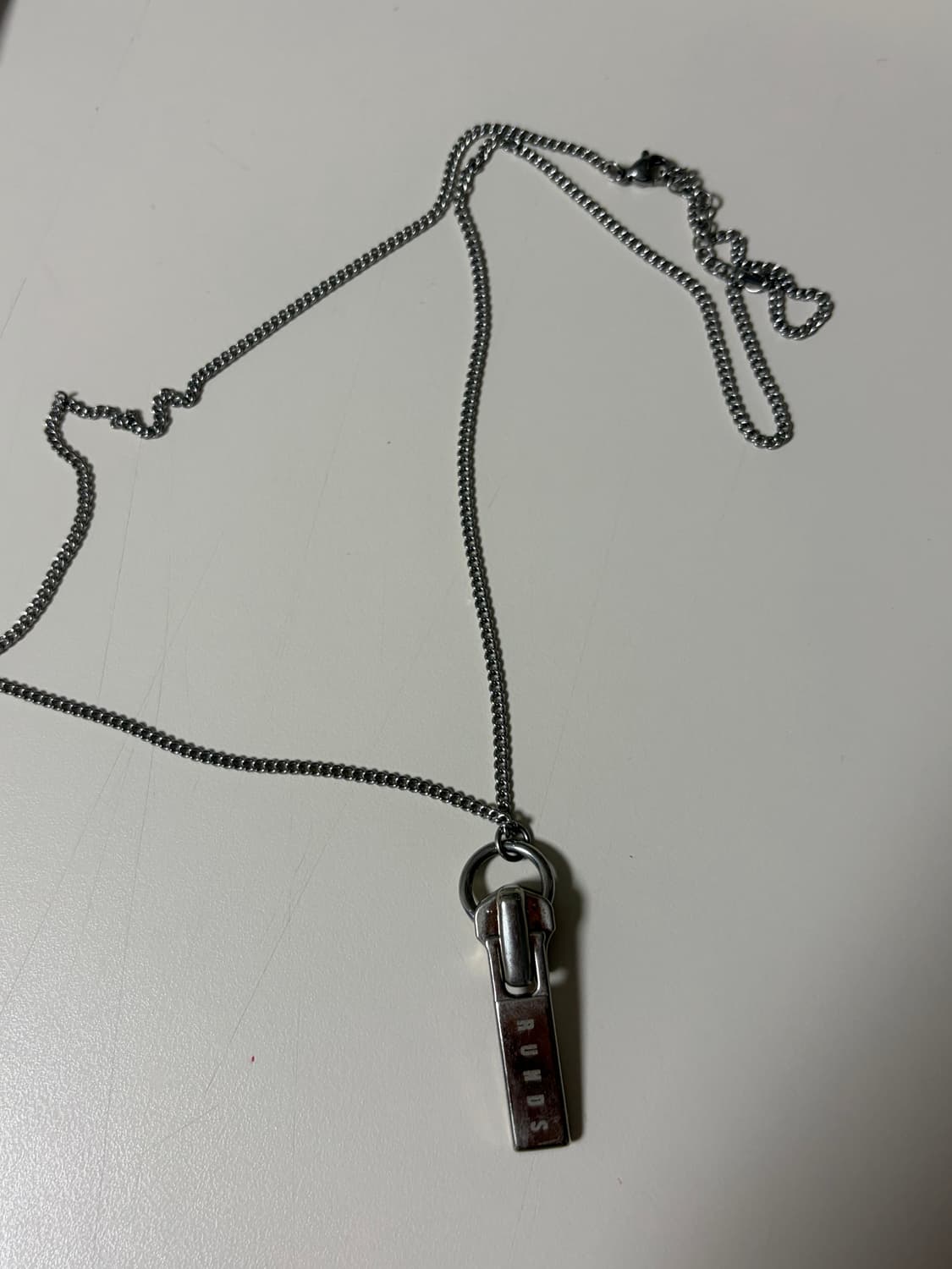 지퍼 팬던트 목걸이 상품이미지1