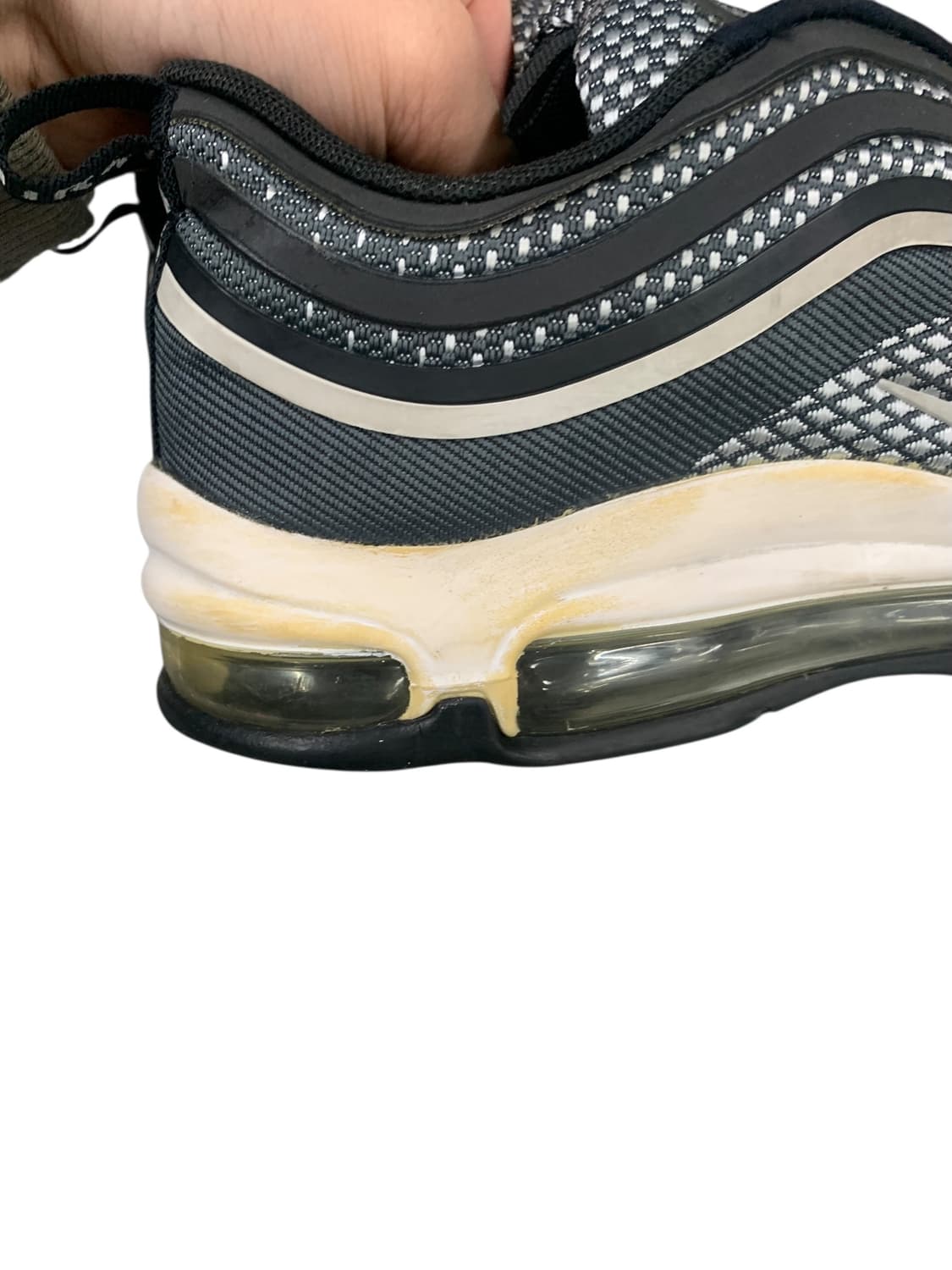 나이키 에어맥스 97 울트라 17 블랙 퓨어 플래티넘 255  상품이미지8