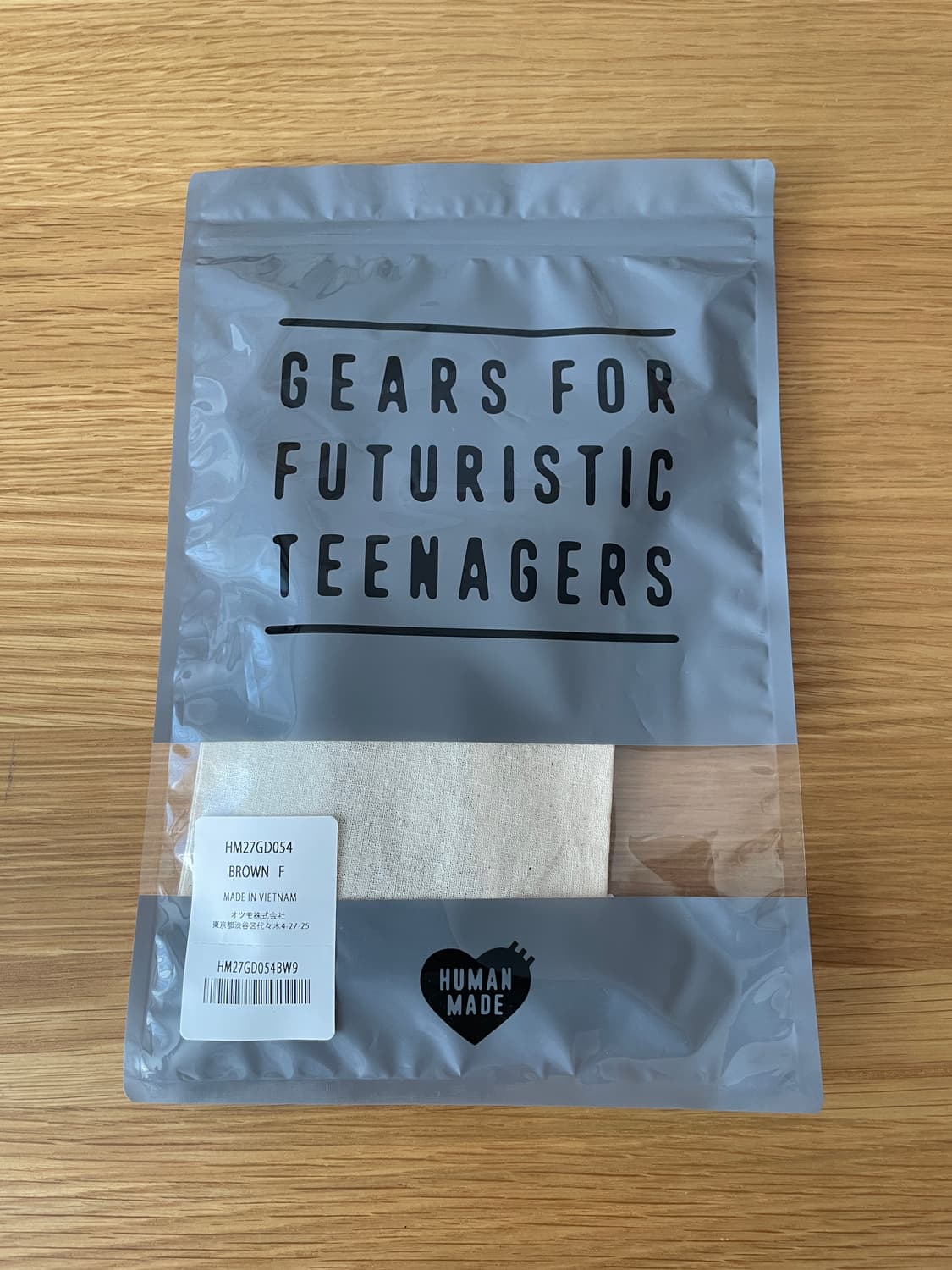 휴먼 메이드 레더 카드 케이스 브라운 HM27GD054  상품이미지2