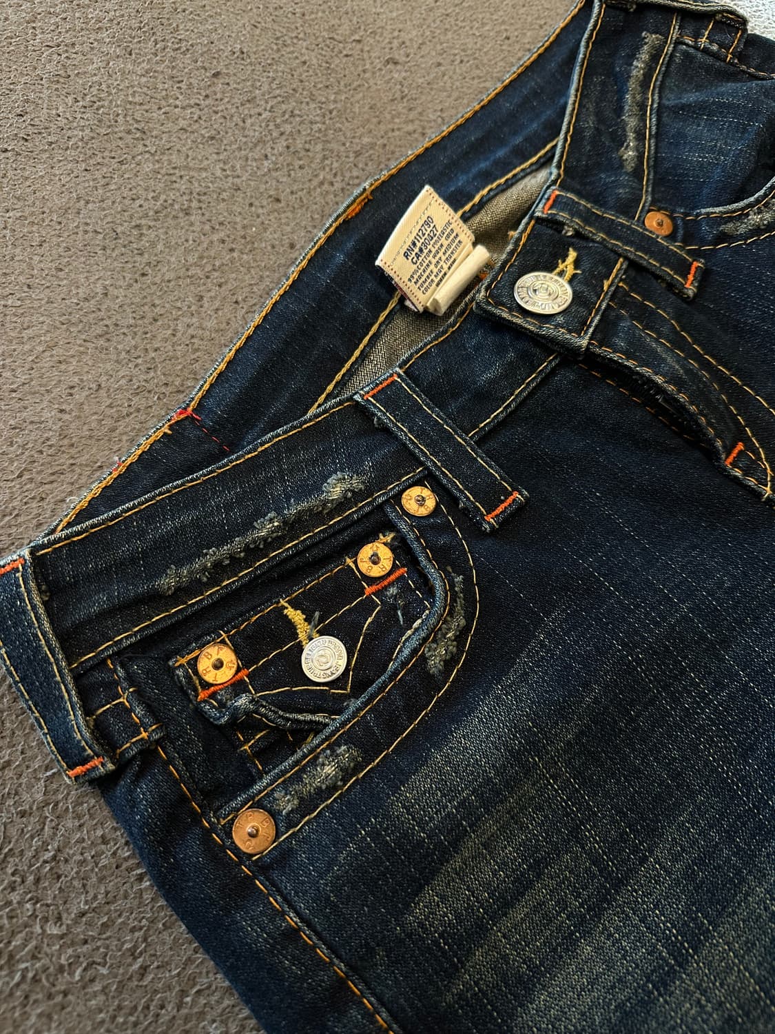 트루릴리젼 조이 수퍼티 부츠컷 처분  상품이미지3