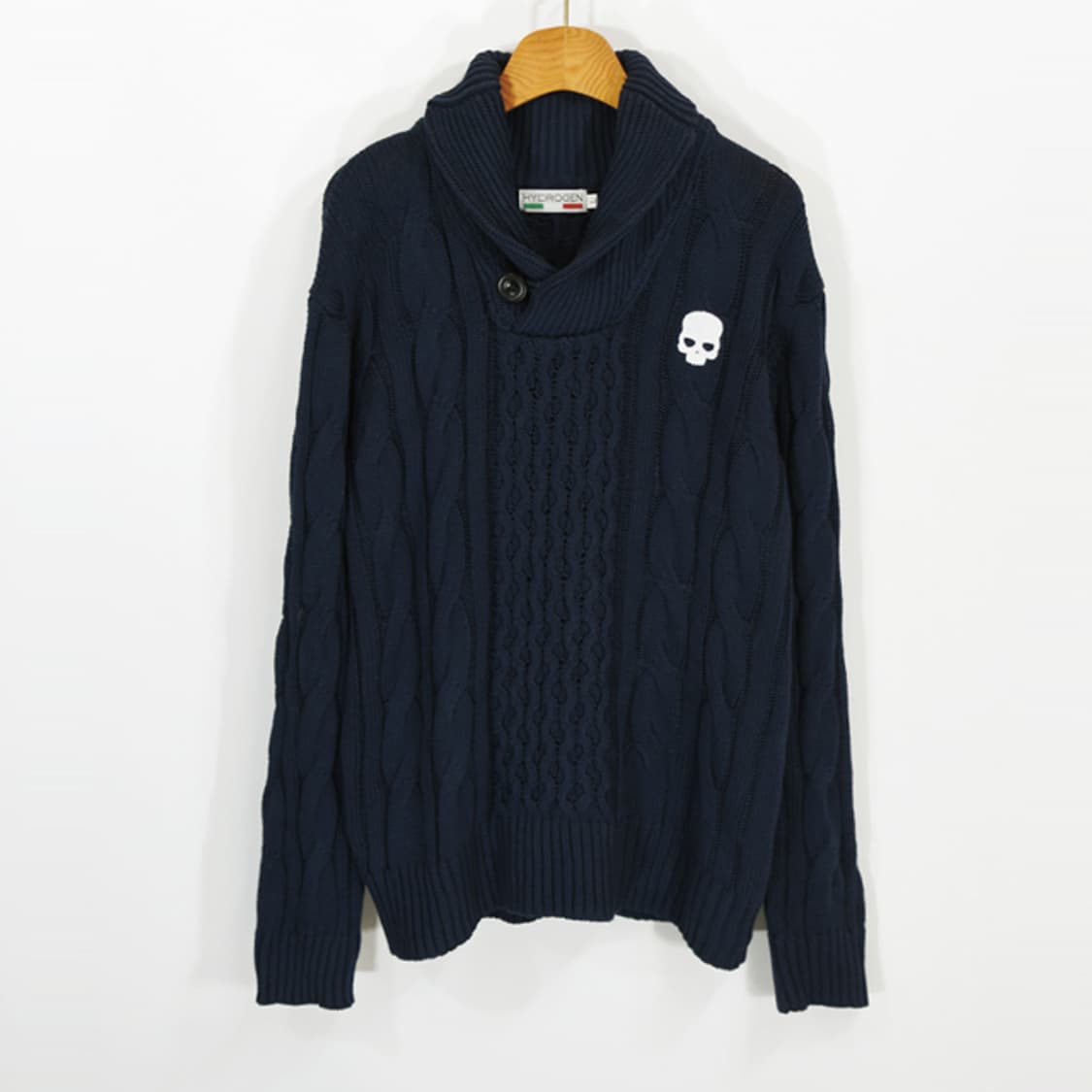 HYDROGEN 스컬케이블니트 상품이미지1