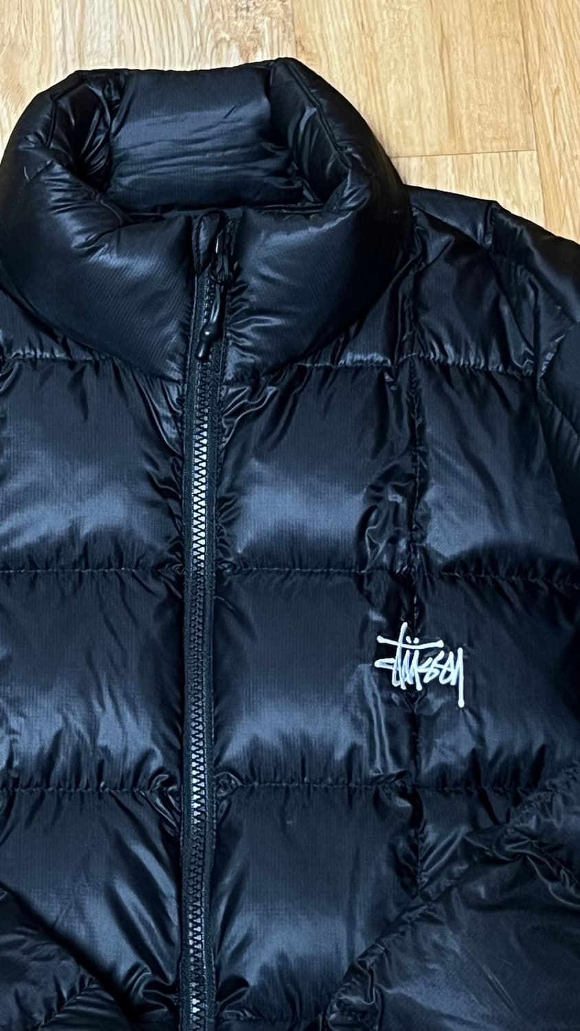 스투시 미드웨이트 푸퍼 블랙 상품이미지2