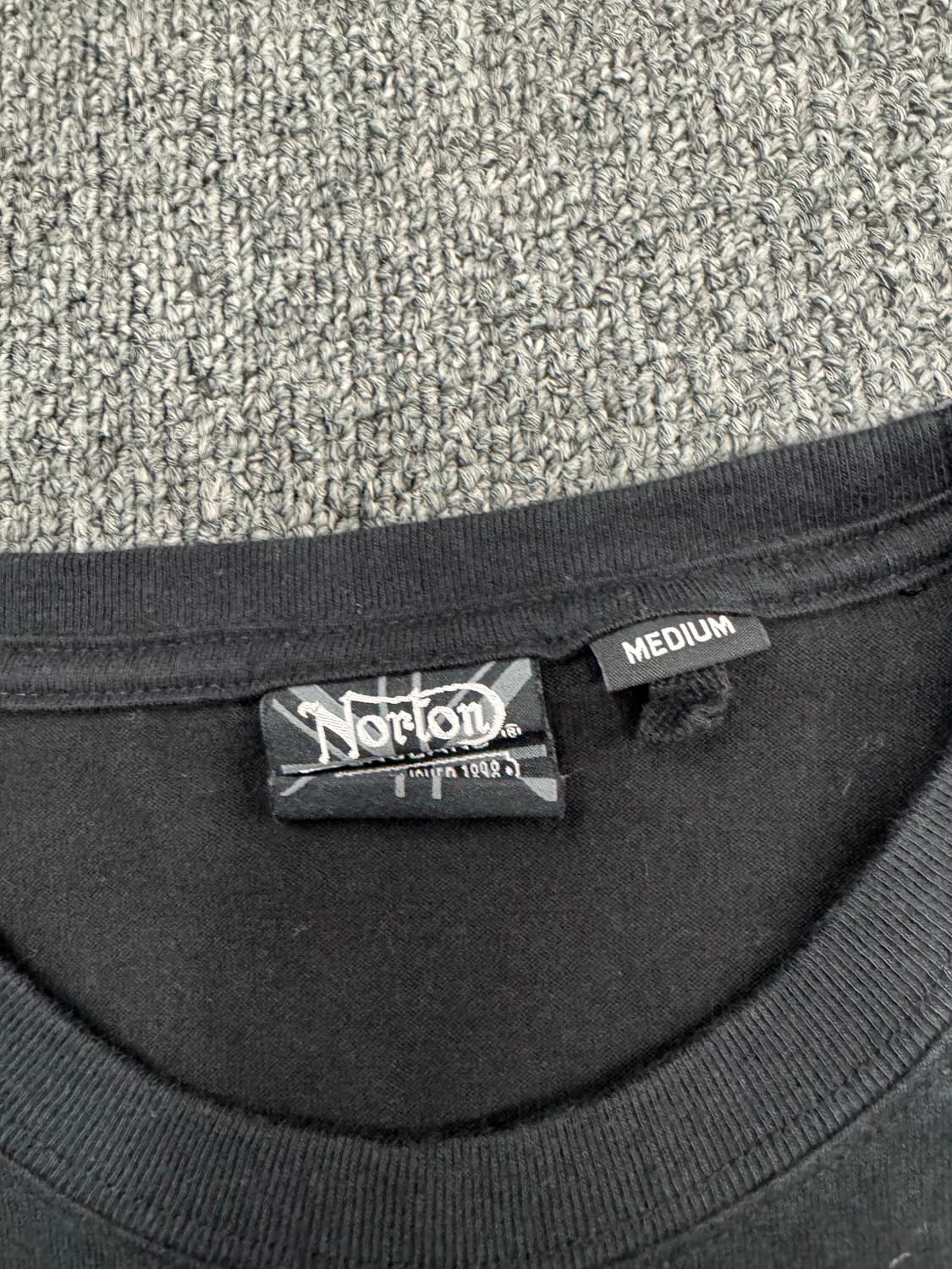 M)Norton 빈티지 프린팅 여성 반팔 상품이미지3