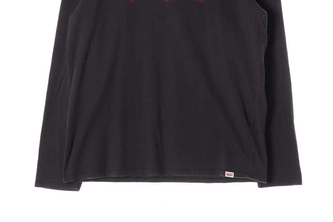 리바이스 다크그레이 빅로고 긴팔 티셔츠 L 상품이미지4