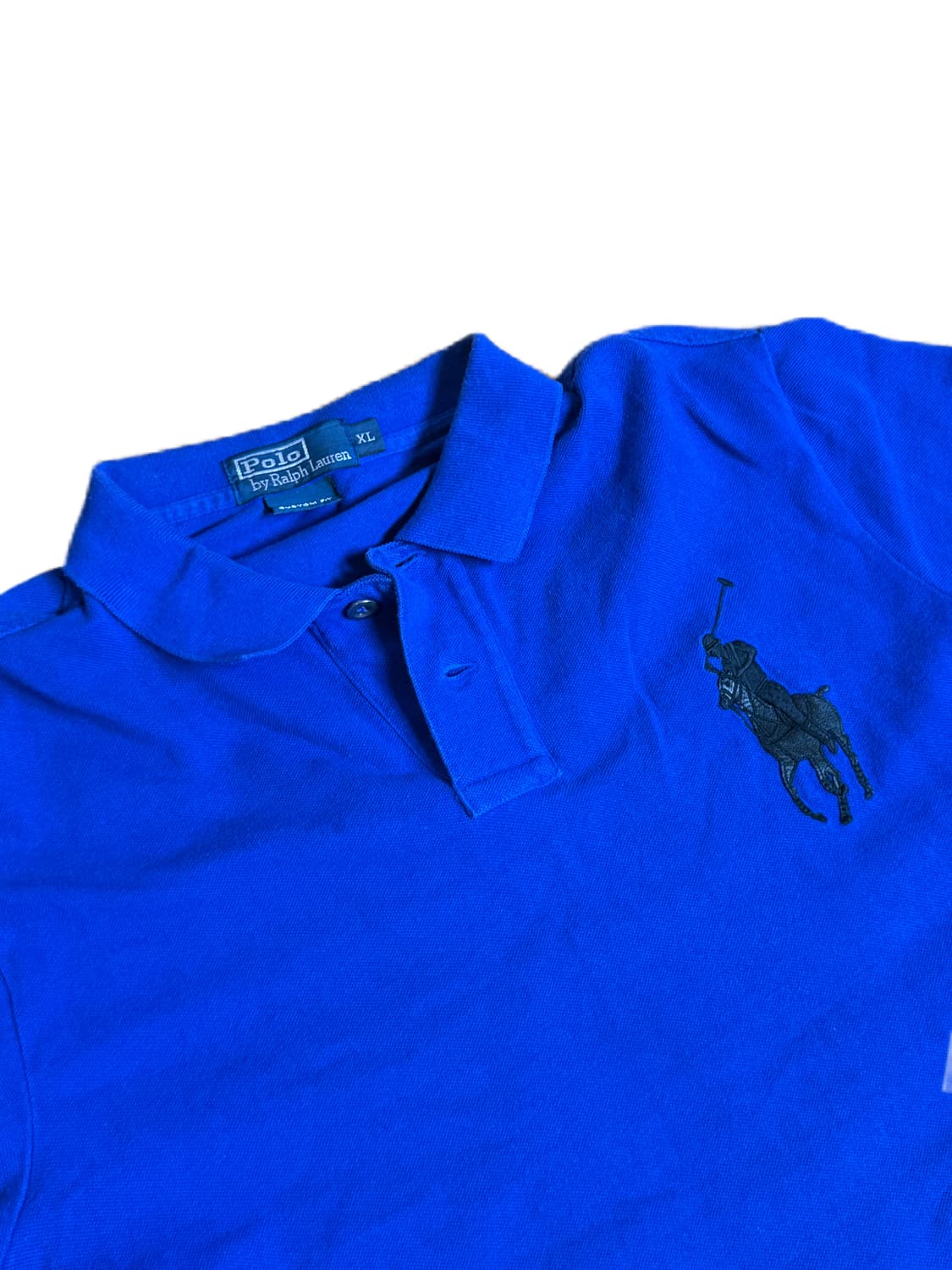 폴로 빈티지 블루 pk티 상품이미지3