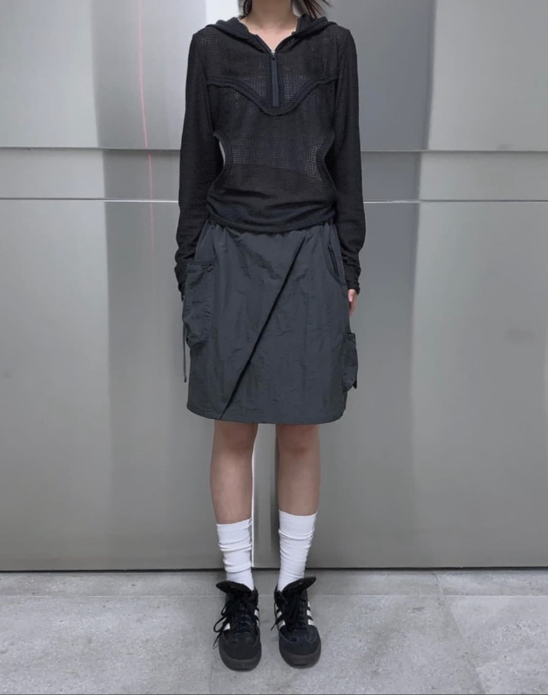 0104 dimness hoodie gray 상품이미지2