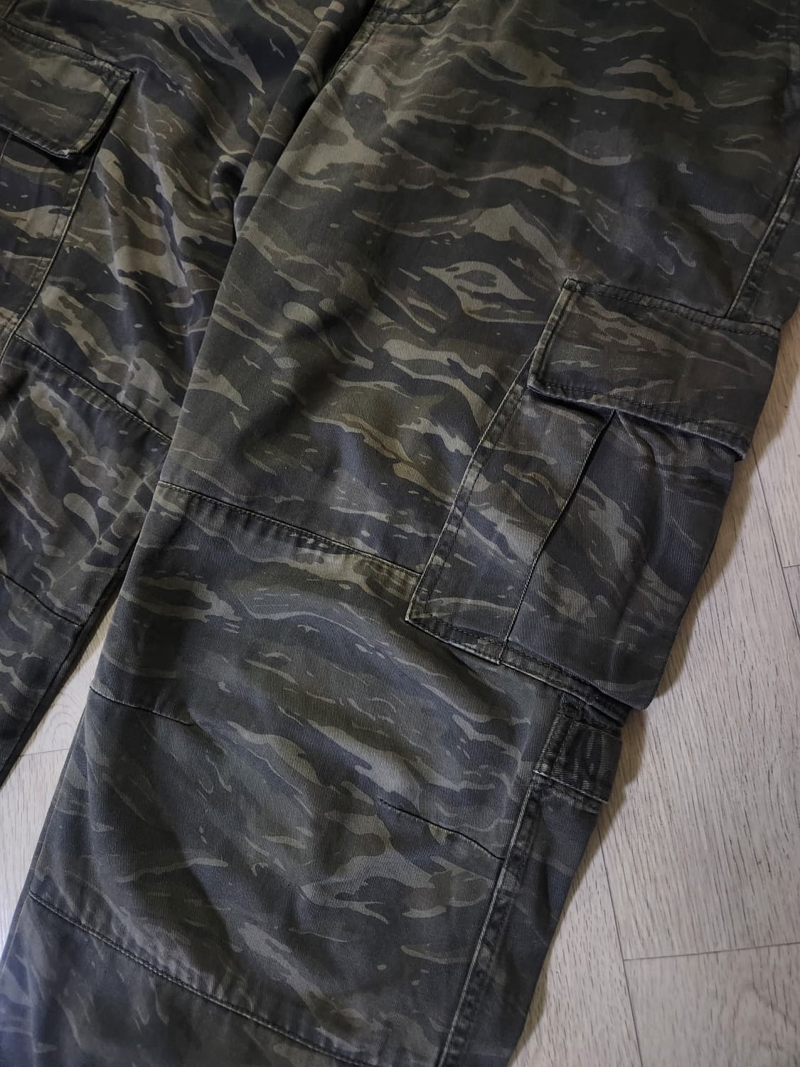 Tetei 카모 카고팬츠 32-33 /베이컨트아카이브/앤더슨벨/카미야 상품이미지7